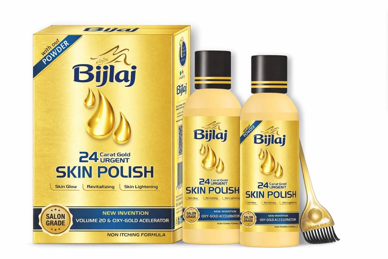 24 Carat Gold Skin Polish